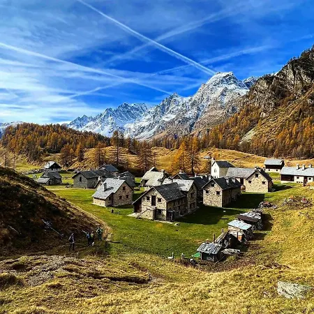 Vista Monte Rosa, Giardino In Walser A 10minuti Da Macugnaga - Monterosaflat 아파트