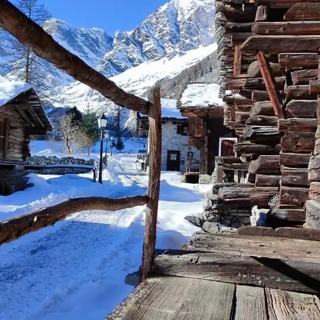 公寓 Appartamento - Bilocale 2 Rooms - Vista Monte Rosa, Giardino In Residence Walser A 10Minuti Da Macugnaga - Monterosaflat