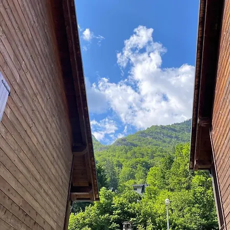 Appartamento - Bilocale 2 Rooms - Vista Monte Rosa, Giardino In Residence Walser A 10Minuti Da Macugnaga - Monterosaflat * Vanzone