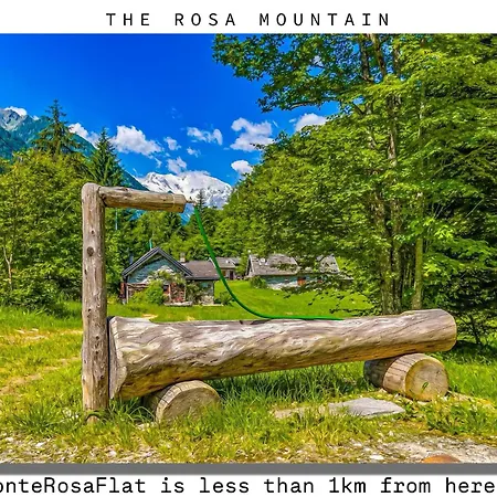 Vista Monte Rosa, Giardino In Walser A 10minuti Da Macugnaga - Monterosaflat